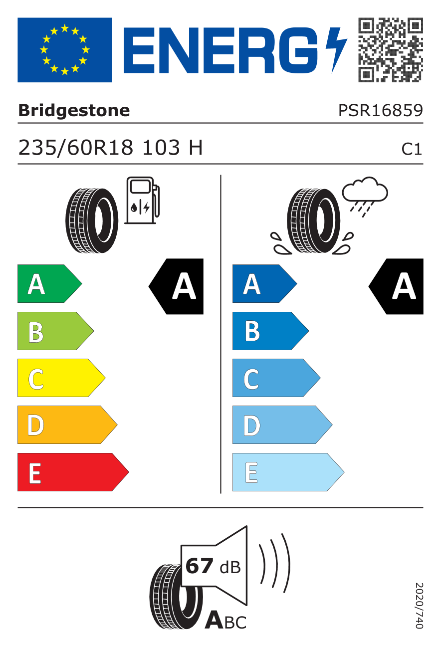 Image of tyre specifications with eprel code 1144528