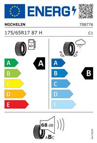 Efficiency label - MICHELIN, E PRIMACY 175/65R17